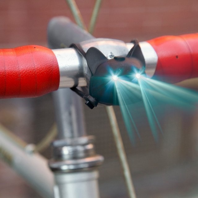 Cat Bike Light #tech #flow #gadget #gift #ideas #cool