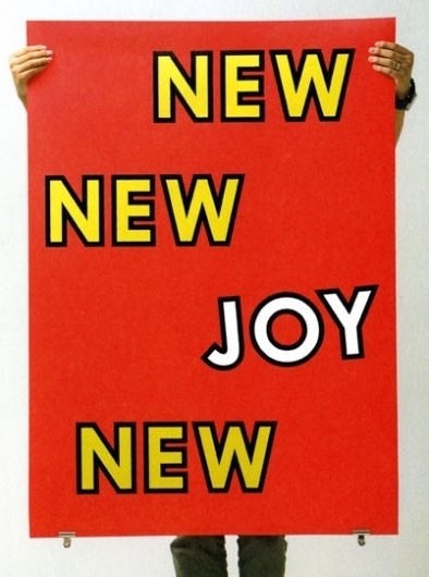 Jeremy Jansen #joy #typo #poster