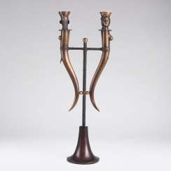 Large Double Candlesticks. Paul Wunderlich