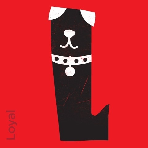 FFFFOUND! #valentines #white #red #black #illustration #type #fun #love #typography