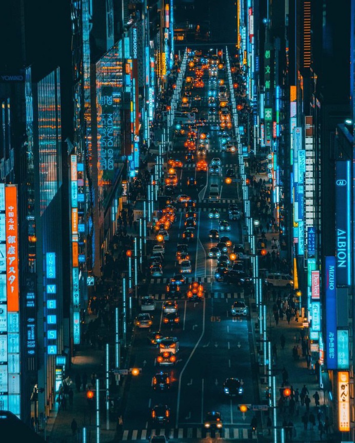 Cyberpunk and Futuristic Urban Photography by Antonio Jaggie