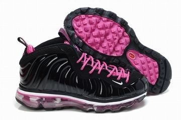 2012 new nike air foamposite One Max 2009 black/pink women's #shoes