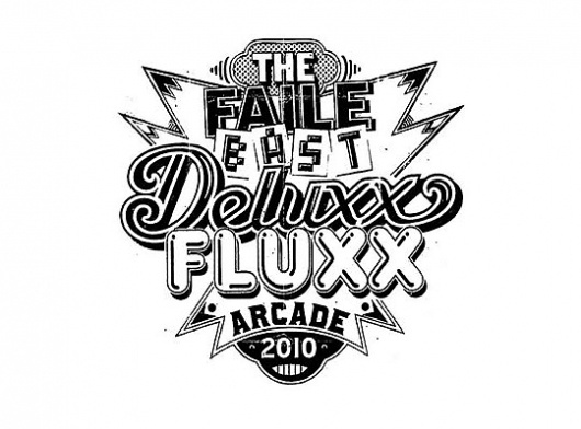 The Faile Bast Deluxx Fluxx Arcade at Lazarides, London | Curatedmag.com #type #illustration