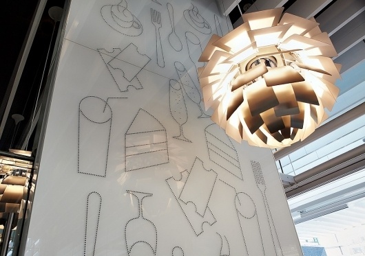Best Awards - Alt Group. / Box Café #interior #signage #dots #icons