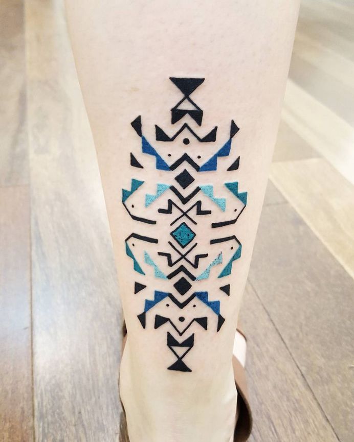 Tattoos Inspired By Amazonian Tribes