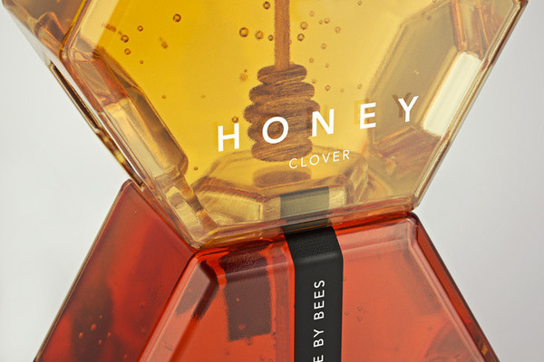 lovely package hexagon honey 4 #gold #wood #hexagon #honey