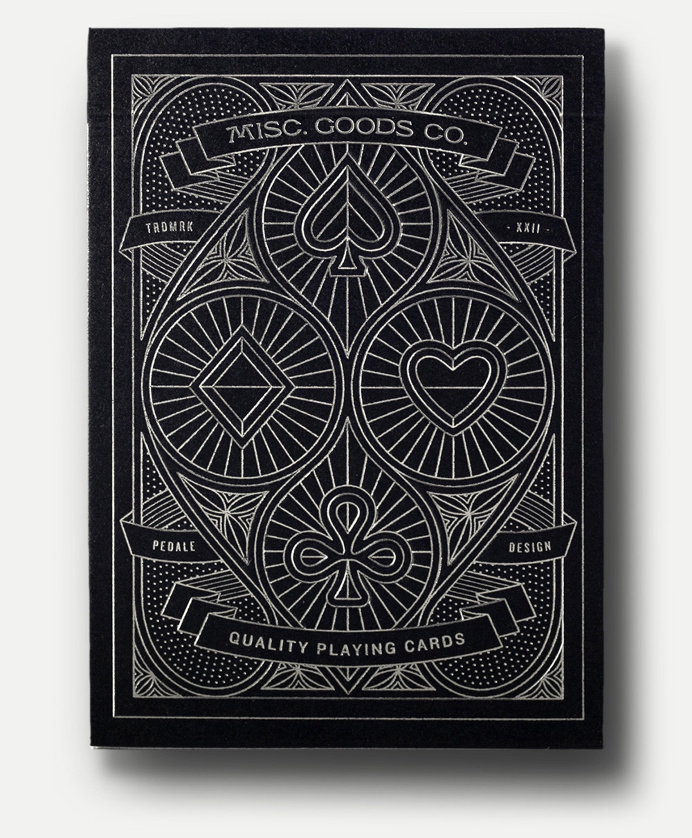 Awesome playing cards design.