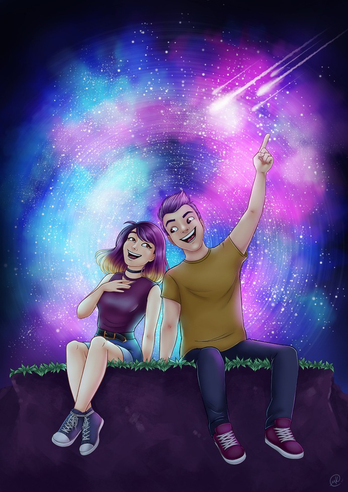 Under The Stars by maaya-art