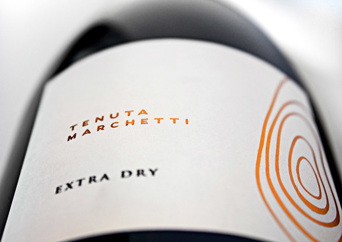 Tenuta Marchetti Franciacorta Wine label Design