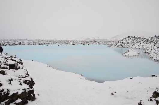 All sizes | Blue Lagoon Photo | Flickr - Photo Sharing! #blue #white #snow #landscapes