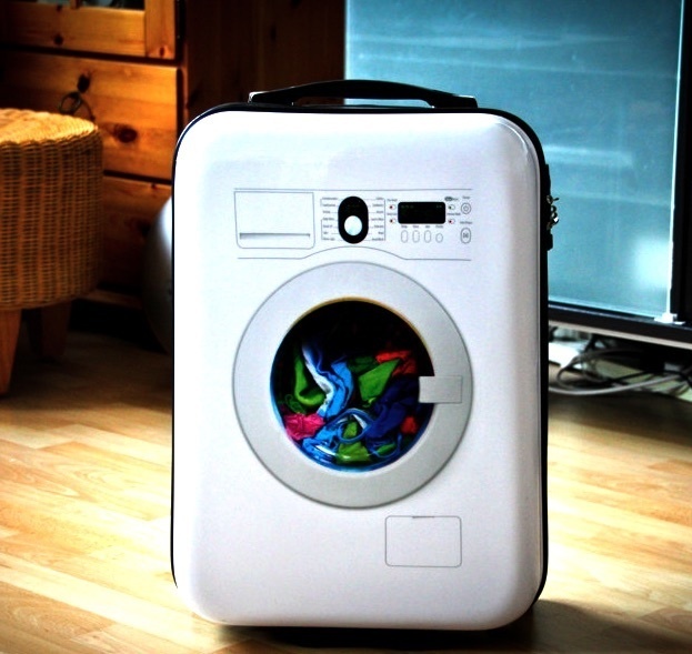 Washing Machine Suitcase by Suitsuit #tech #flow #gadget #gift #ideas #cool