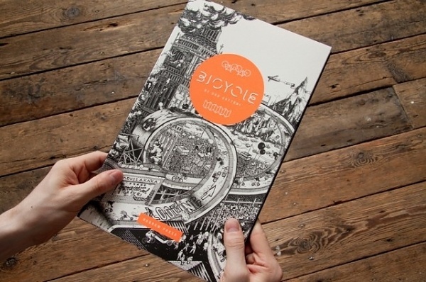 Bicycle Book – Fubiz™ #illustration