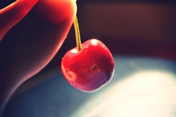 crushed ice #cherry #photo