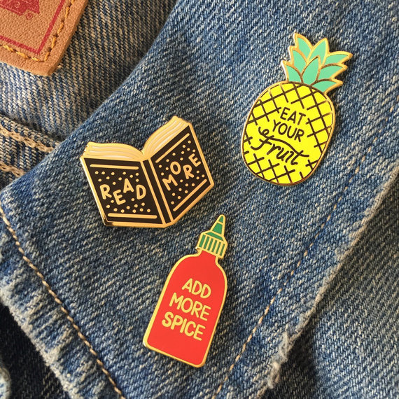 Spillette #pins #fashion