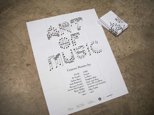 Work | Museum Studio – Art Direction #music #print #poster #typography