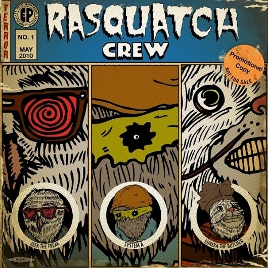 RasquatchÂ |Â Multimedia Comics: Opitical Remedy for Land Monsters #rasquatch #zeque #book #comic #illustration #maintain #penya