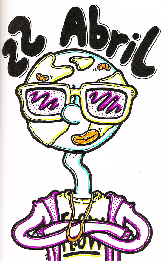 "22" by Molly Yllom #illustration #character #design