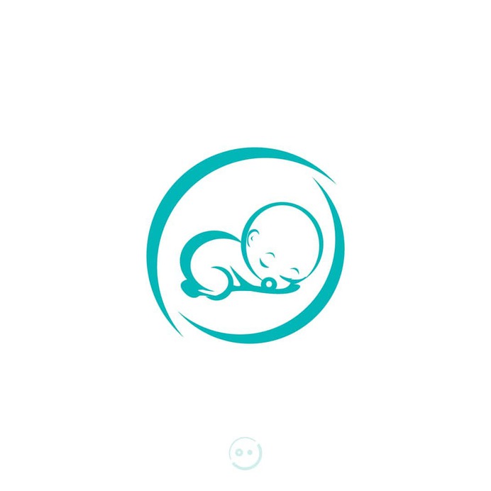 Logo for a contest by Orimat #designbyorimat #baby #logo #design
