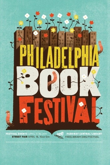 FLP - Philadelphia Book Festival #burton #mike #poster