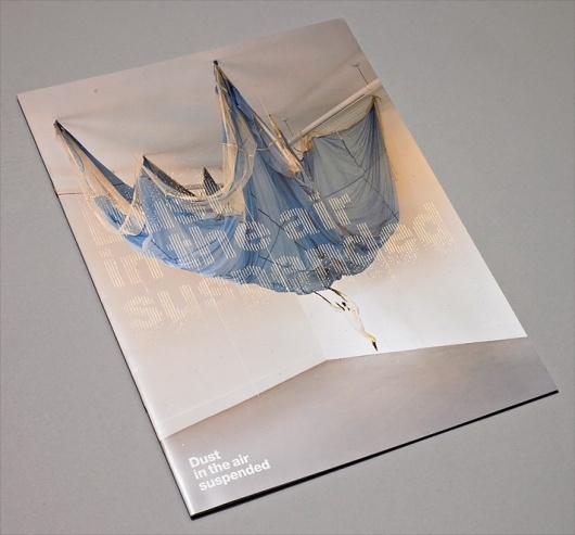 Dust in the air suspended | Work | New Graphic #cover #catalogue #dot #gold