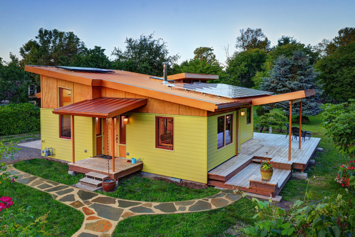 Sustainable hybrid timber-frame Mini Home