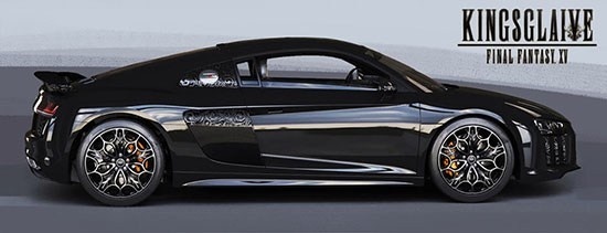 German supercar Audi R8 will have a CGI appearance in Final Fantasy XV. #AudiR8 #FinalFantasyXV #Kingsglaive