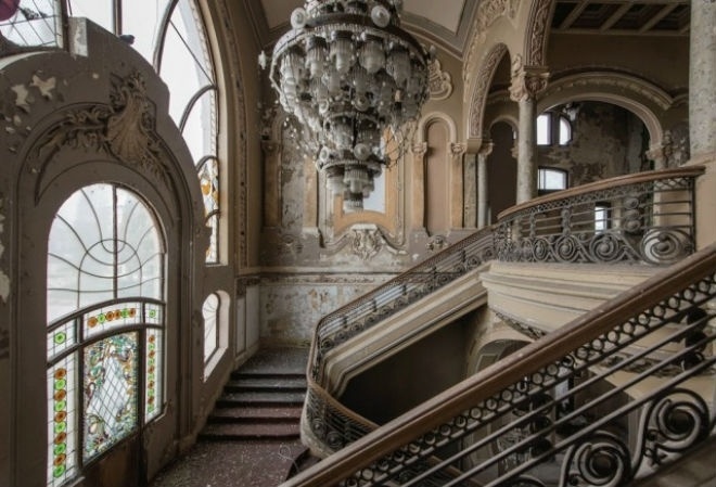 abandoned, casino, place, interior