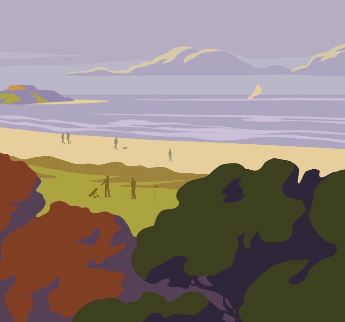 #Pembrokeshire #Coast #National #Park #Film #Season #Poster #Campaign #Illustration