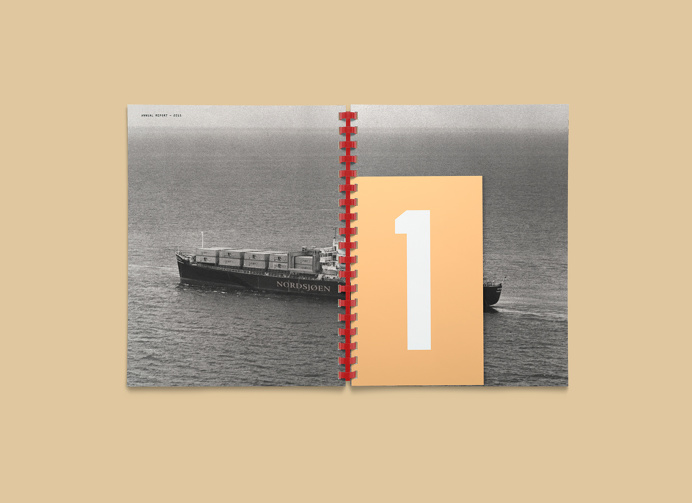 Nordsjøen Annual Report on Behance #layout #graphicdesign #editorial #print #annualreport #typography #book #layout #graphicdesign #layout