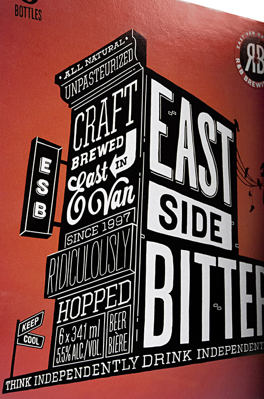 East Side Bitter | Lovely Package #typography
