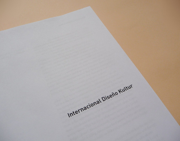 Internacional Diseño Kultur jfdesign #print