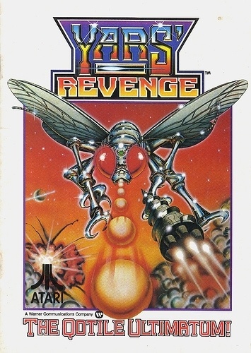 Atari - Yars Revenge | Flickr - Photo Sharing! #games #video #illustration #manual #booklet