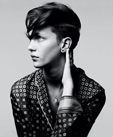 Women's Fashion - T Magazine - The New York Times #white #photo #slimane #black #hair #hedi #and