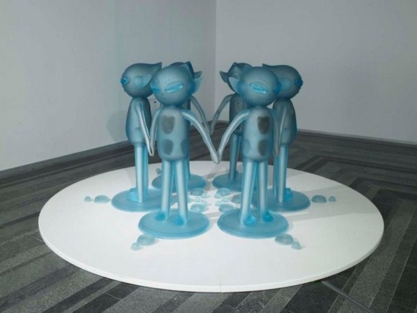 Mariko Mori art composition ''Onenes'' #21122012 #meditative #exhibition #sculptures #art #doomsday