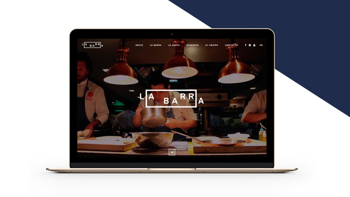 #web #ux #restaurant #gourmet #bar #website http://unbuendia.pe/proyectos/la-barra/
