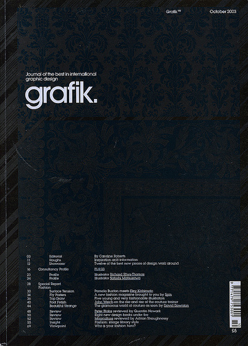 Grafik #cover #magazine #grafik