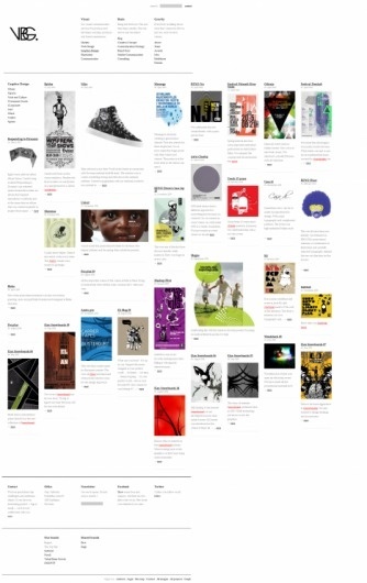 The Hash Tagging | vbg.si - creative design studio #web #minimal