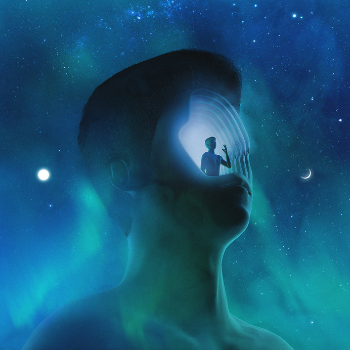Petit Biscuit - Presence Artwork by Quentin Deronzier