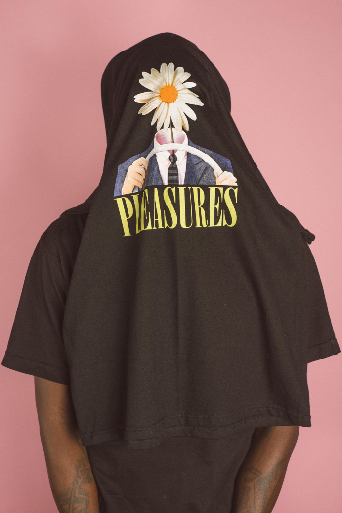 pleasures t-shirt collage print fashion
