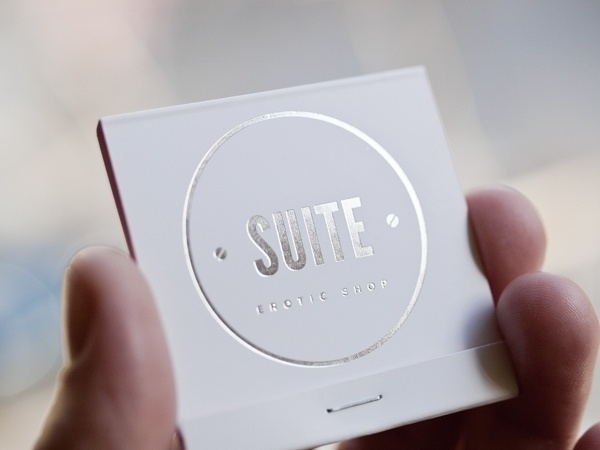 Suite. Erotic shop on the Behance Network #logo #card #business