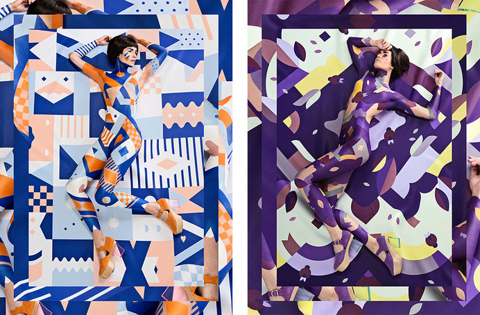 Body Painting and Scandinavian Spring by Janine Rewell — Agent Pekka #photography #pattern #painting #body