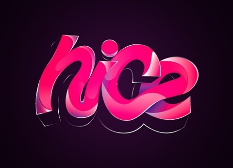 FFFFOUND! #pink #nice #little #works #type #typography