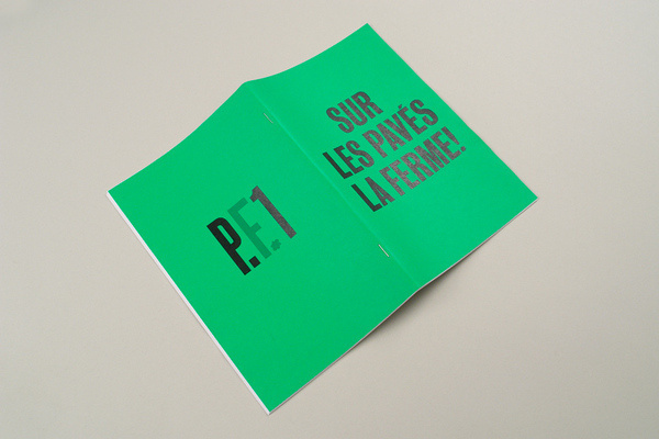 Sur Les Pavés La Ferme! —Projects #design #pub #projectsprojects