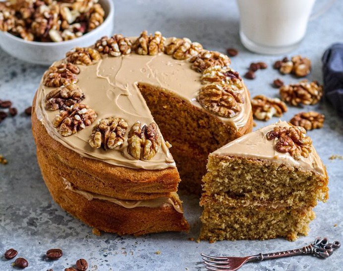 Coffee And Walnut Cake