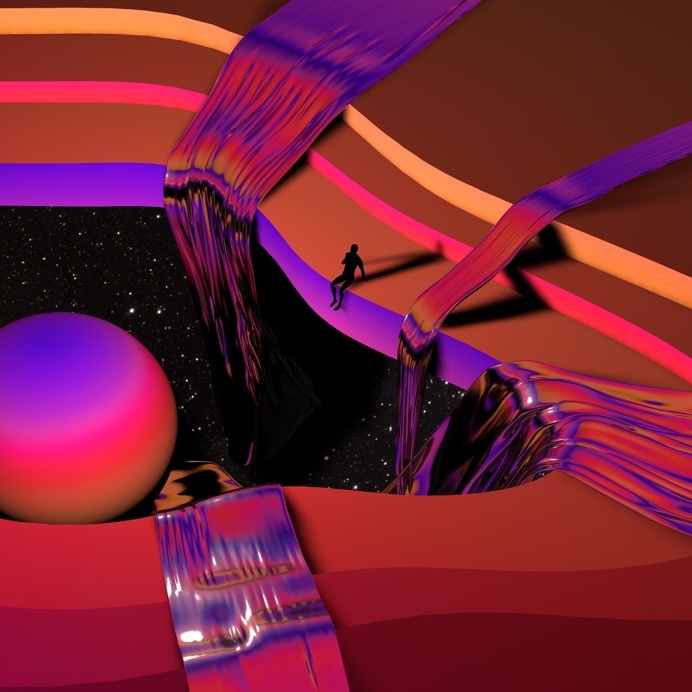 Artwork by Quentin Deronzier #artwork #gradient #surrealism