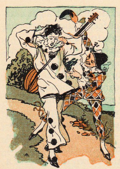 Pierrot and Harlequin
