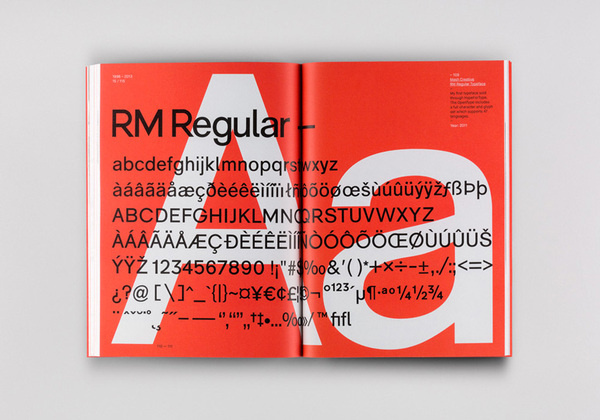 15/115 Book by Mash CreativeThis self published collection of design work — marking 15 years and 115 projects — presents posters, logos #published #15115 #logos #self #collection #presents #design #115 #book #years #projects #posters #15 #work #mash #marking #creativethis