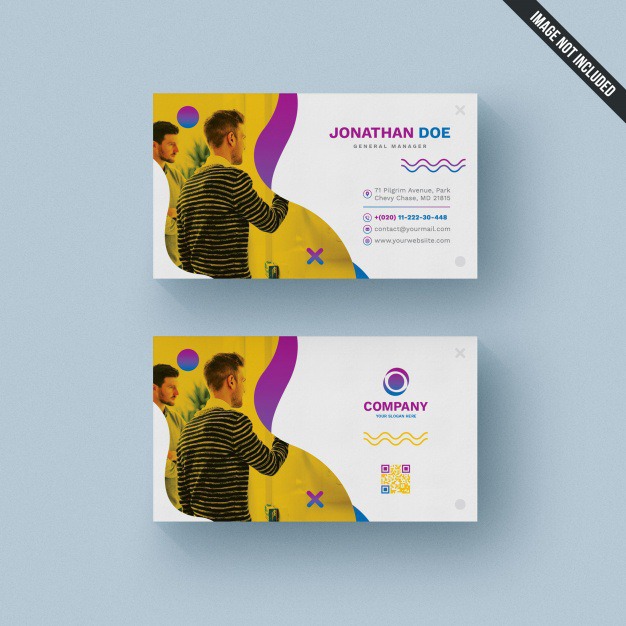 Colorful business card template Premium Psd. See more inspiration related to Logo, Business card, Business, Abstract, Card, Template, Geometric, Office, Visiting card, Shapes, Presentation, Colorful, Stationery, Elegant, Corporate, Creative, Company, Abstract logo, Modern, Corporate identity, Branding, Visit card, Geometric shapes, Identity, Brand, Identity card, Business logo, Company logo, Logo template, Abstract shapes, Elegant logo, Brand identity, Visit and Visiting on Freepik.