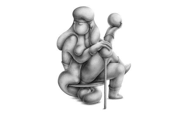 Ugo Gattoni mini #ugo #mini #illustration #pencil #gattoni