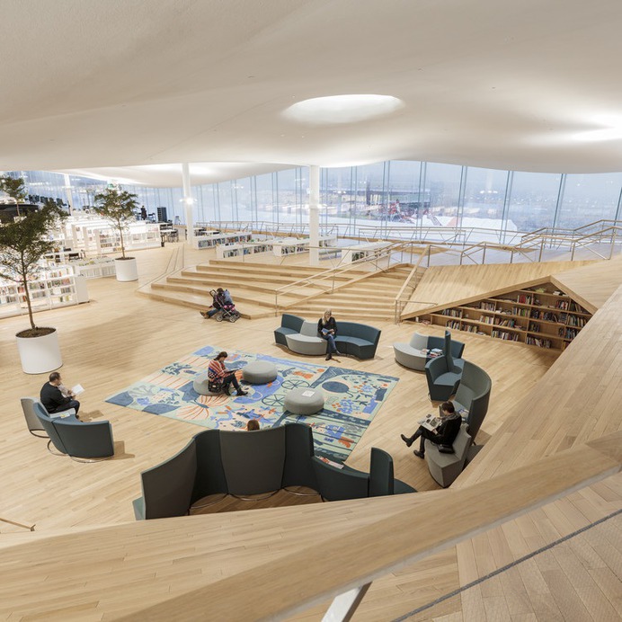 Helsinki Central Library Oodi, Finland